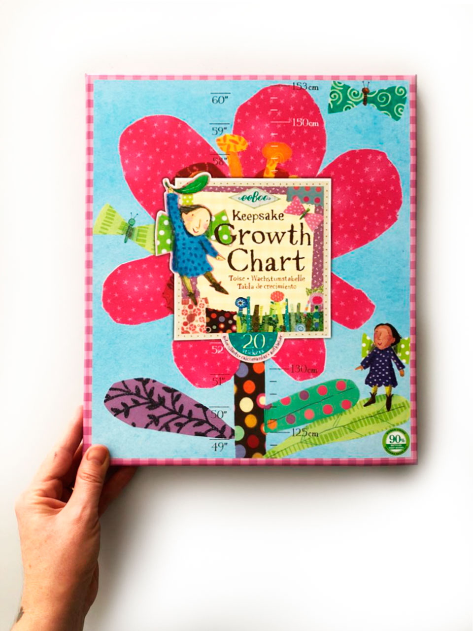 Pink Flower Growth Chart